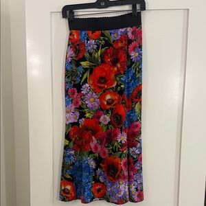 Dolce & Gabbana Women's Floral Print Skirt - Size 36